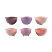 SCHÜSSEL Suppenschalen / Schalen Mykonos ø 14 cm - 6 Stück - Multicolor, Keramik (2/9/14cm) - Studio Tavola