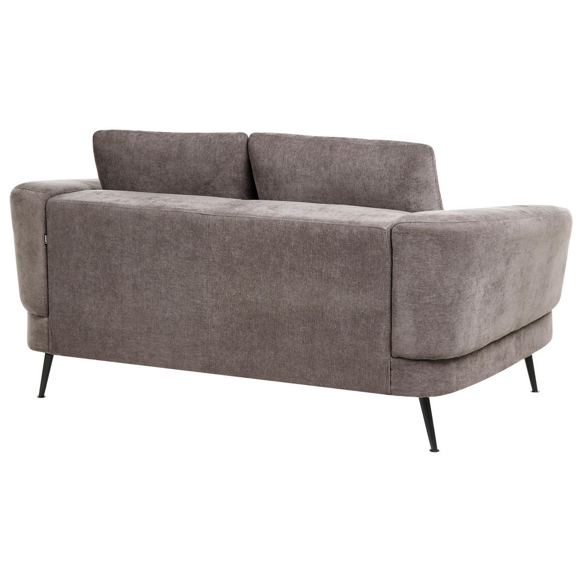 POHOVKA 2-místná Žinylková látka Taupe Kjaer - šedohnědá, textil (155/100/100cm) - Beliani