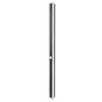 AUSSENWANDLEUCHTE Savane 4/9/100 cm - Schwarz, Metall (9/100/4cm) - Beliani