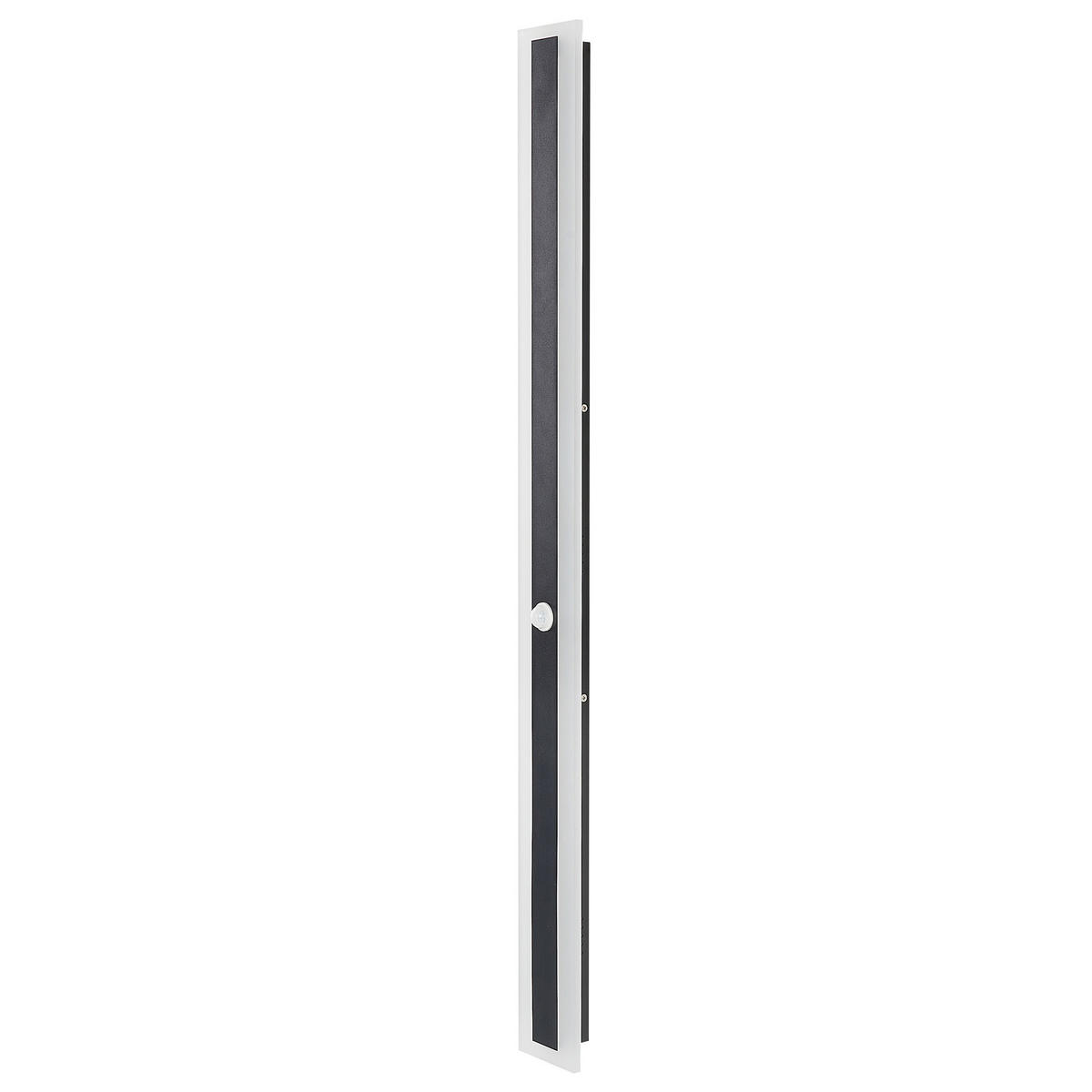 AUSSENWANDLEUCHTE Savane 4/9/100 cm - Schwarz, Metall (9/100/4cm) - Beliani
