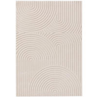 TEPPICH Eve Cream/Beige 160x230 cm - Creme, Textil (160/230cm) - benuta Nest