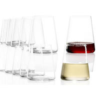 BECHER Power Set 12tlg. Weiß- und Rotweinbecher - Transparent, Glas (0.38L) - Stölzle