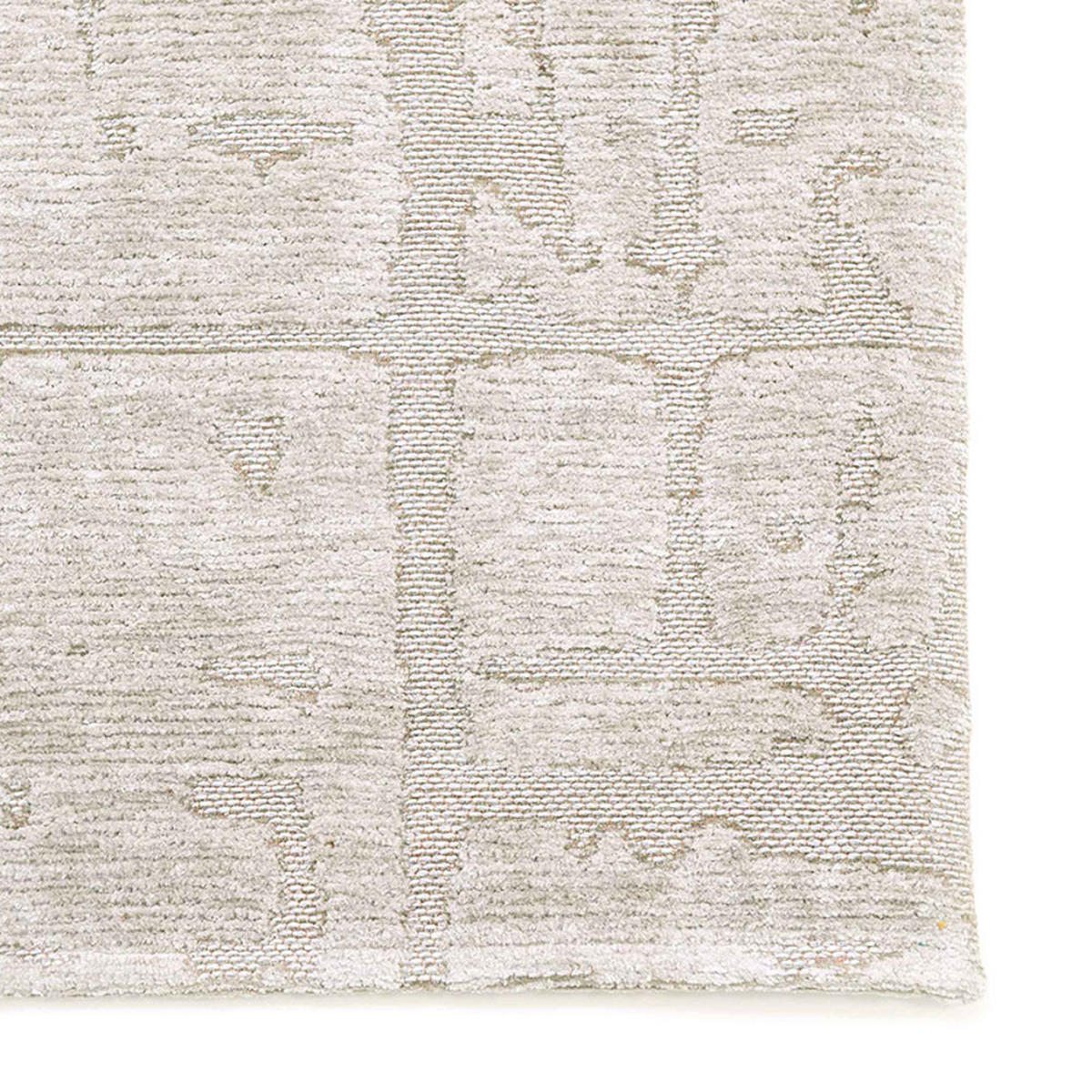 TEPPICH Dry Beige Structures Baobab 80/250 cm - Beige, Textil (80/250cm) - Louis De Poortere