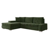 ECKSOFA Orkan Mini - Grün, Holz/Textil (265/185cm) - MIRJAN24