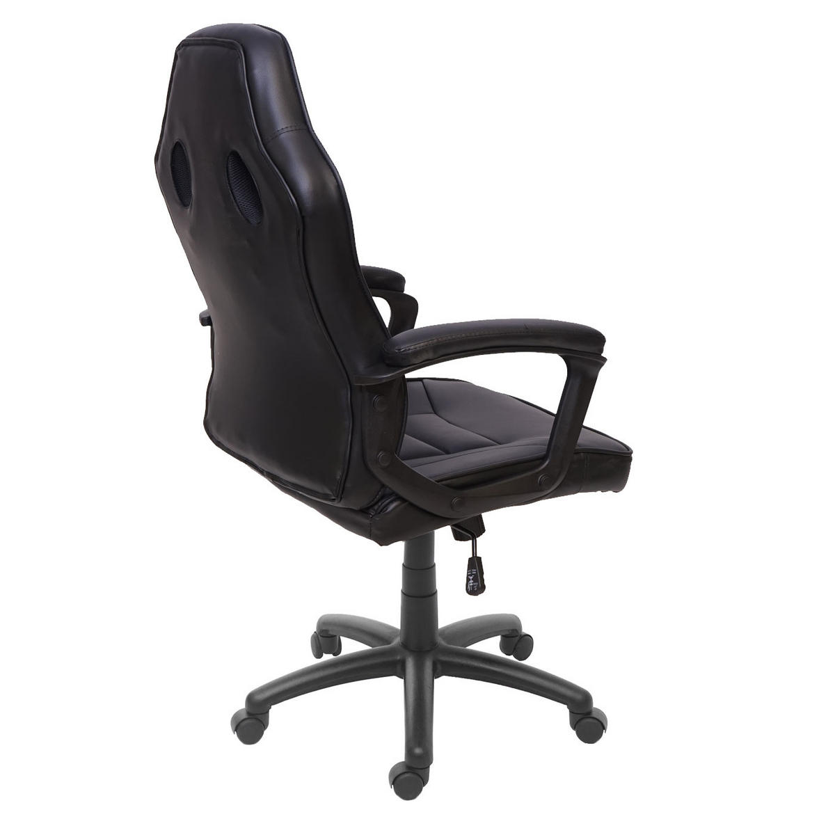 BÜROSTUHL Schwarz - Schwarz, Textil (63/119/64cm) - MCW