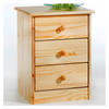 NACHTTISCH RONDO - Naturfarben, Holz (43/58/35cm) - IDIMEX