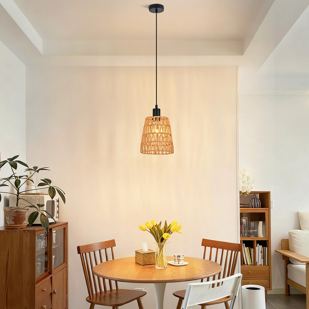 PENDELLEUCHTE Aurora 18/10/120 cm - Braun, Metall (18/10/120cm) - ZMH