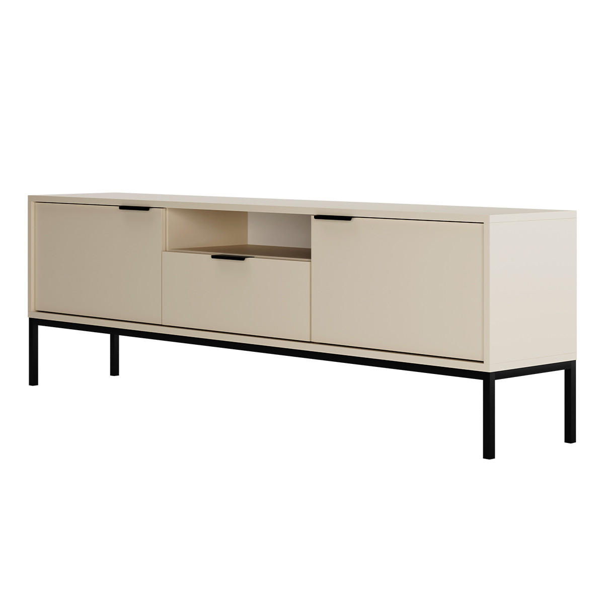 TV-MÖBEL Seattle Kaschmir - Beige, Holzwerkstoff (33/56.4/175cm) - Petits-meubles