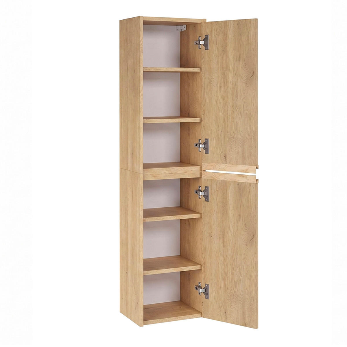 HÄNGESÄULE Edmé Holz - Braun, Holzwerkstoff (30/160/26.6cm) - Petits-meubles