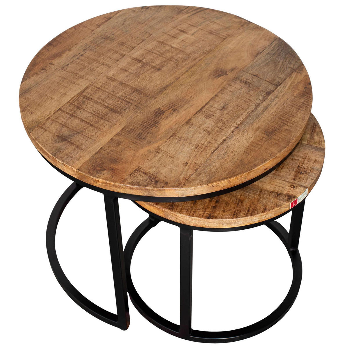 MÖBELSET Couchtisch Fermo, 2er Set Sessel Aliano dunkelgrau - Dunkelgrau/Schwarz, Holz/Textil (58/45/58cm) - bene living