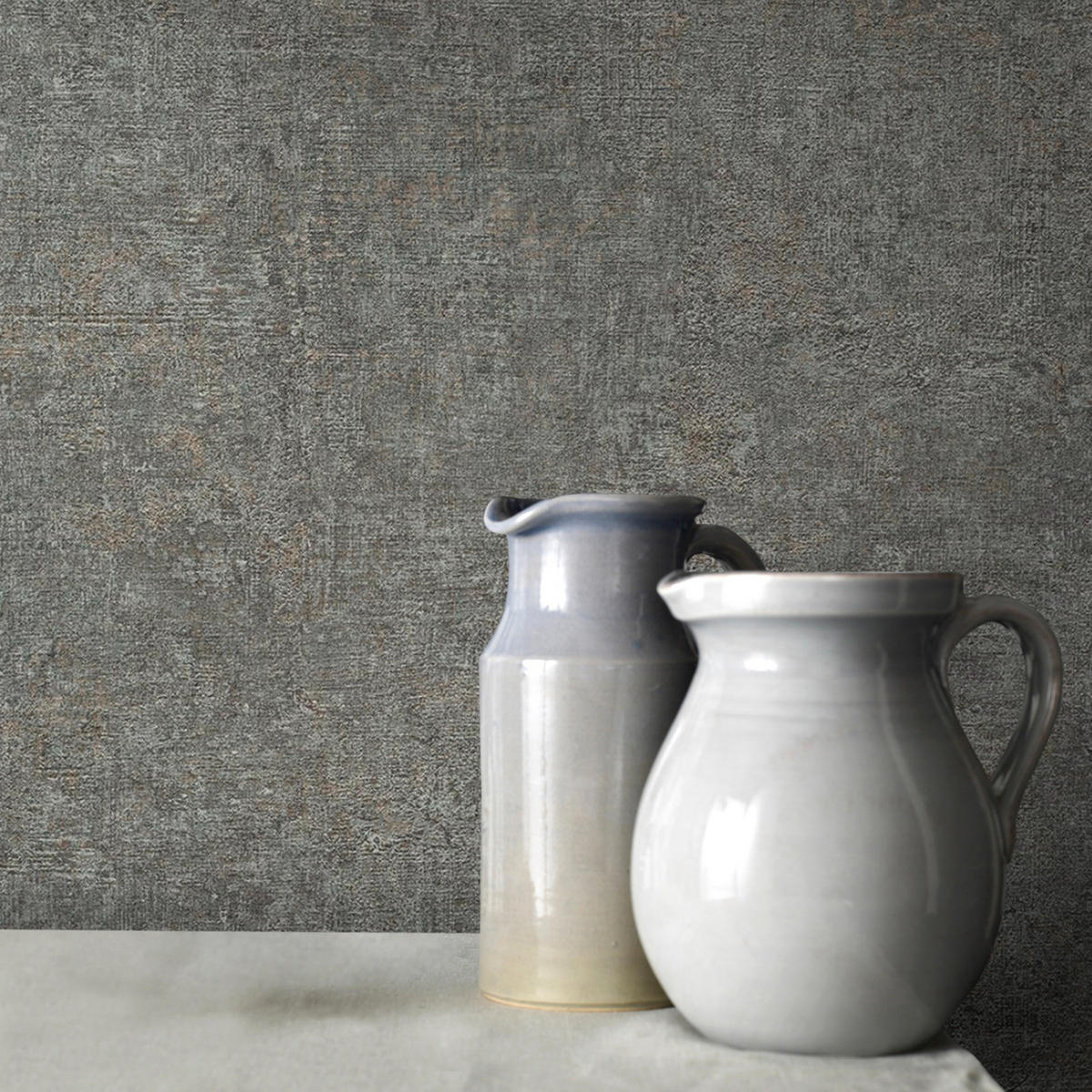 VLIESTAPETE Rusty 1000x53cm - Braun/Grau, Papier/Kunststoff (53/1000cm) - Superfresco Easy