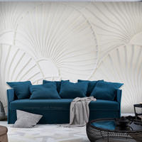 SELBSTKLEBENDE FOTOTAPETE 343/245 cm - Grau, Kunststoff/Textil (343/1cm) - KUNSTLOFT