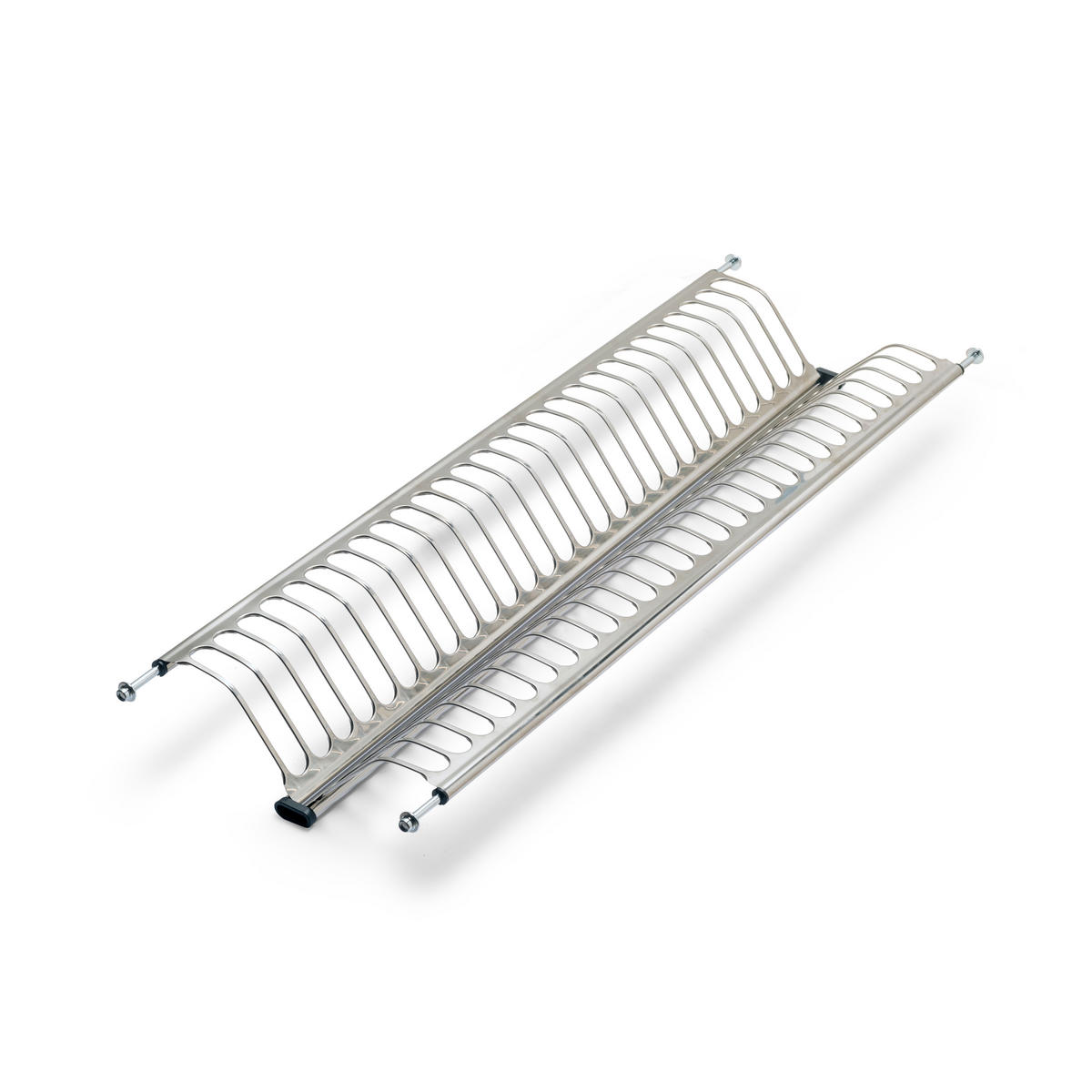 ABTROPFGESTELL aus rostfreiem Stahl Drynox, Modul 450mm, Edelstahl - Edelstahlfarben, Metall (25/14/43.5cm) - EMUCA