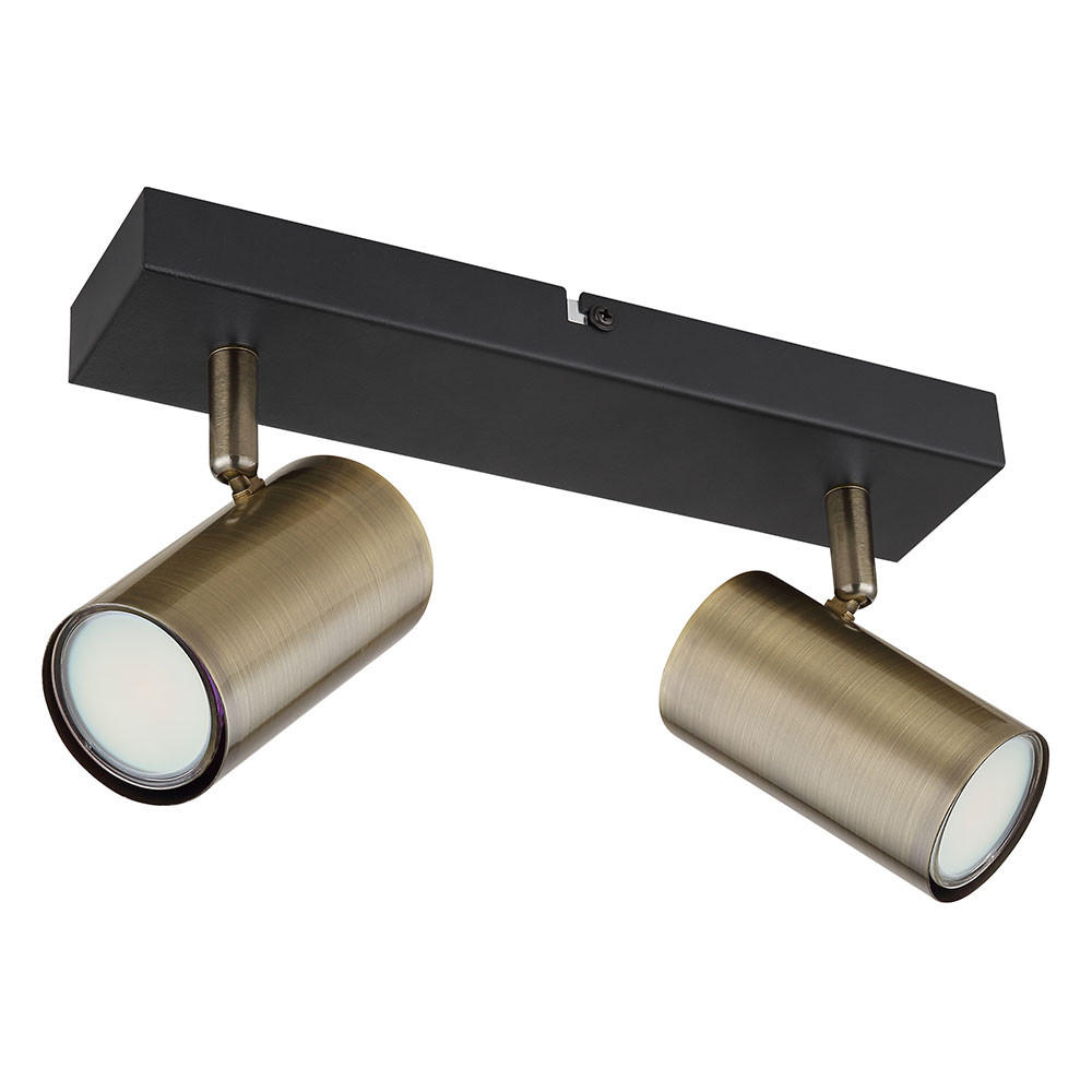 DECKENLEUCHTE Metall Messing gebürstet - Messingfarben, Metall (26/6/12cm) - Globo Lighting