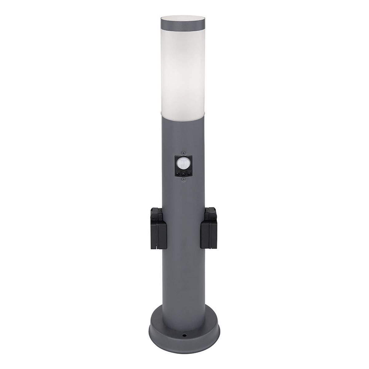 LED AUSSENLEUCHTE Anthrazit RGB - Anthrazit, Metall (7.6/7.6/60cm)