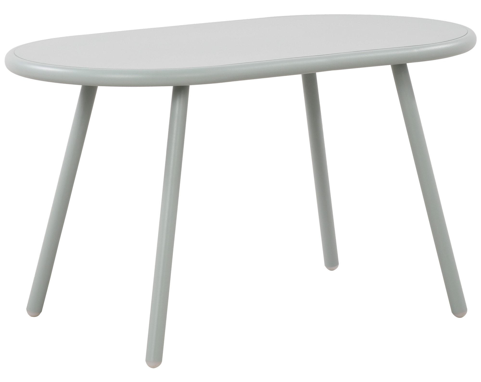 COUCHTISCH oval 80/45/45 cm Kunststoff türkis - Türkis, Kunststoff/Metall (45/80/45cm) - CLP