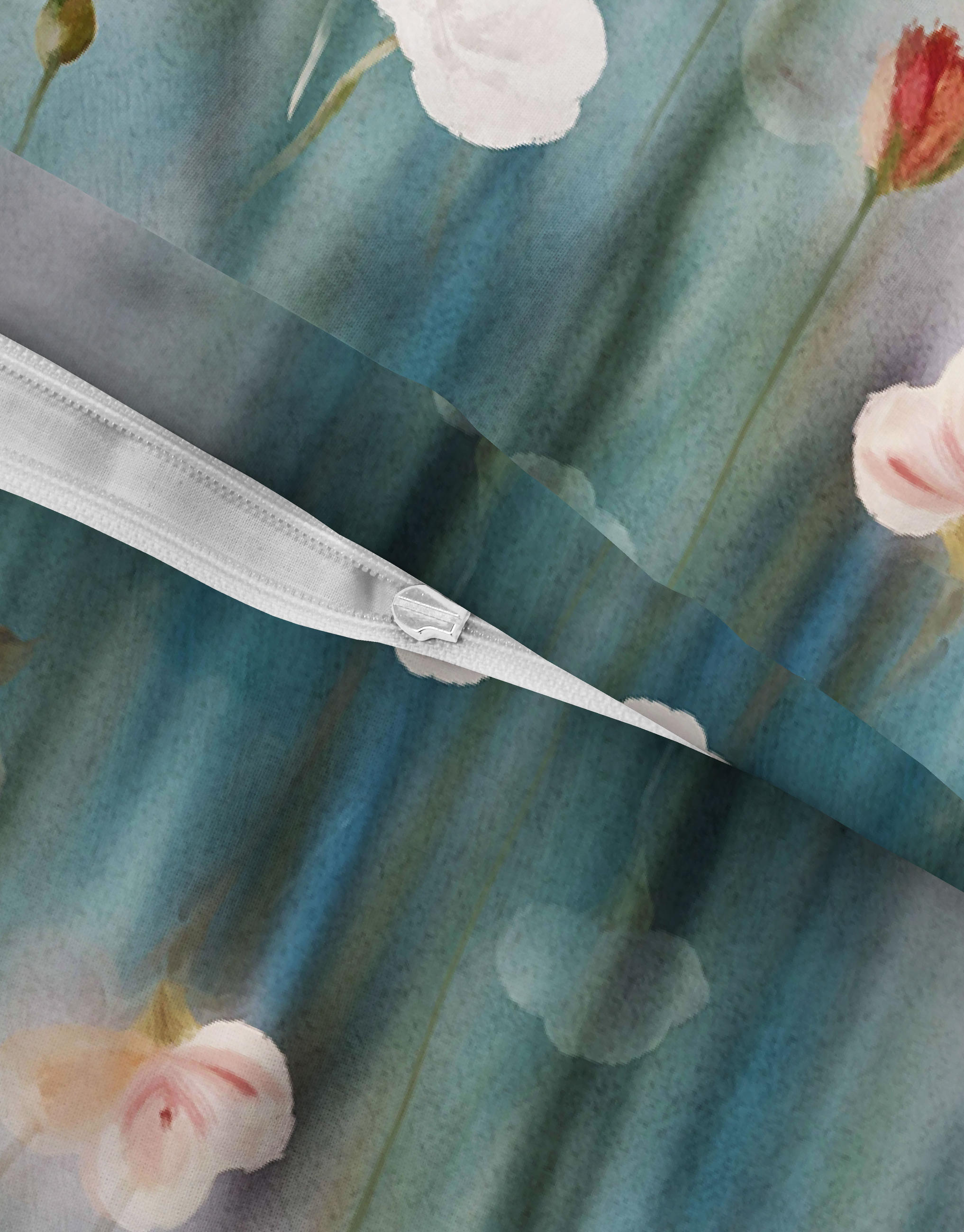 biberna Bettwäsche-Garnitur Natur 155x220 cm