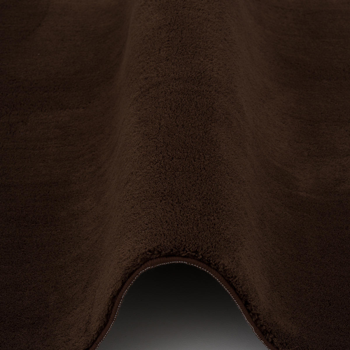 FELLTEPPICH SUPER SOFT PEARL - Dunkelbraun, Textil (160/230cm) - Pergamon