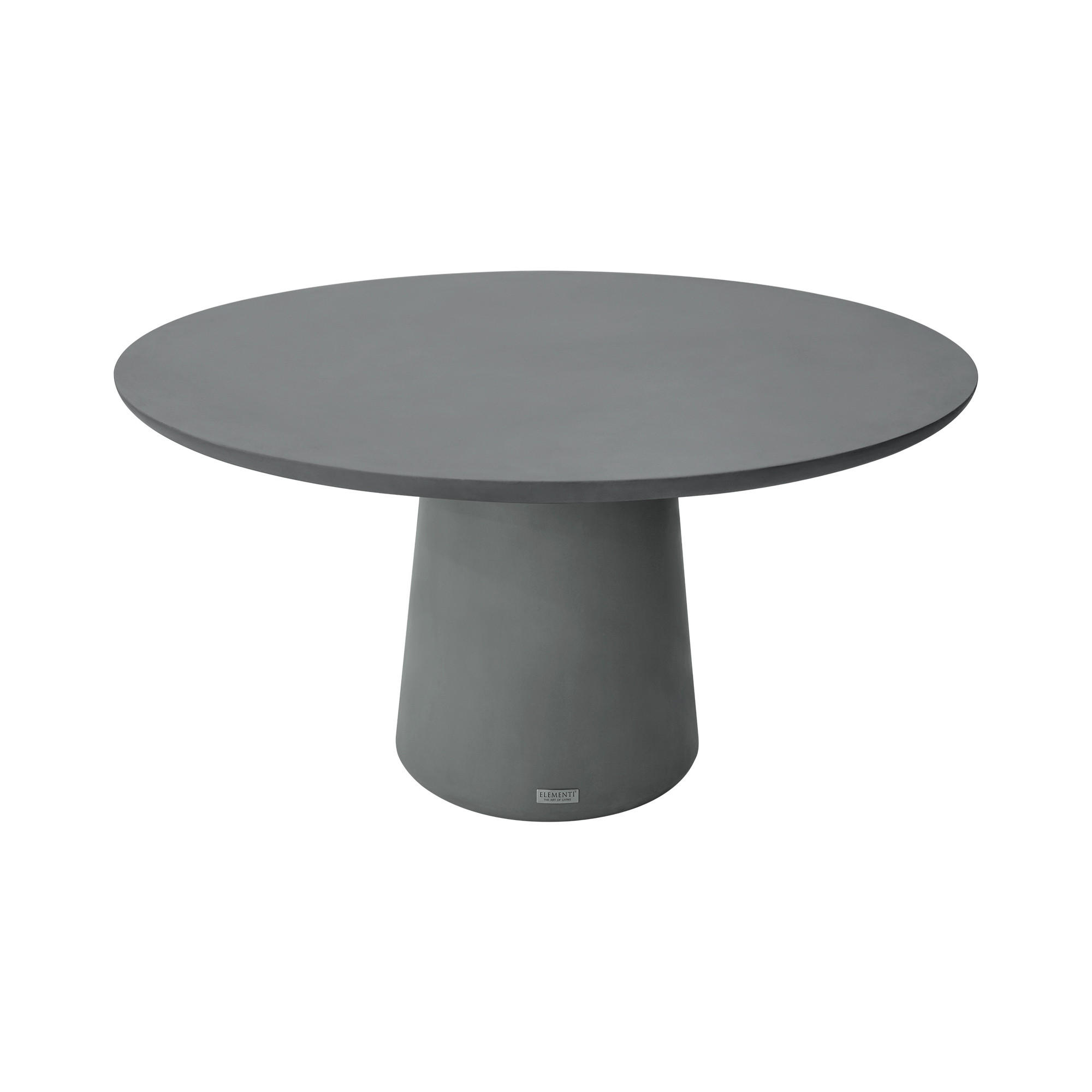 ESSTISCH RIO Groß aus Beton 152x152x75 - Grau, Naturmaterialien (152/152/75cm) - Elementi