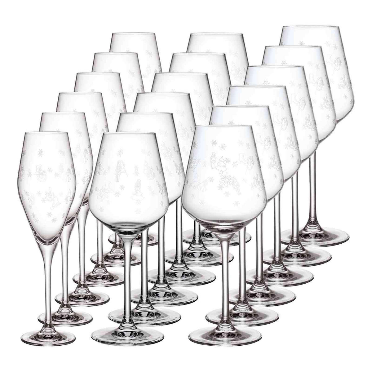 WEIN- UND SEKTGLÄSER-SET Toy's Delight transparent 18er Set - Transparent, Glas - Villeroy & Boch