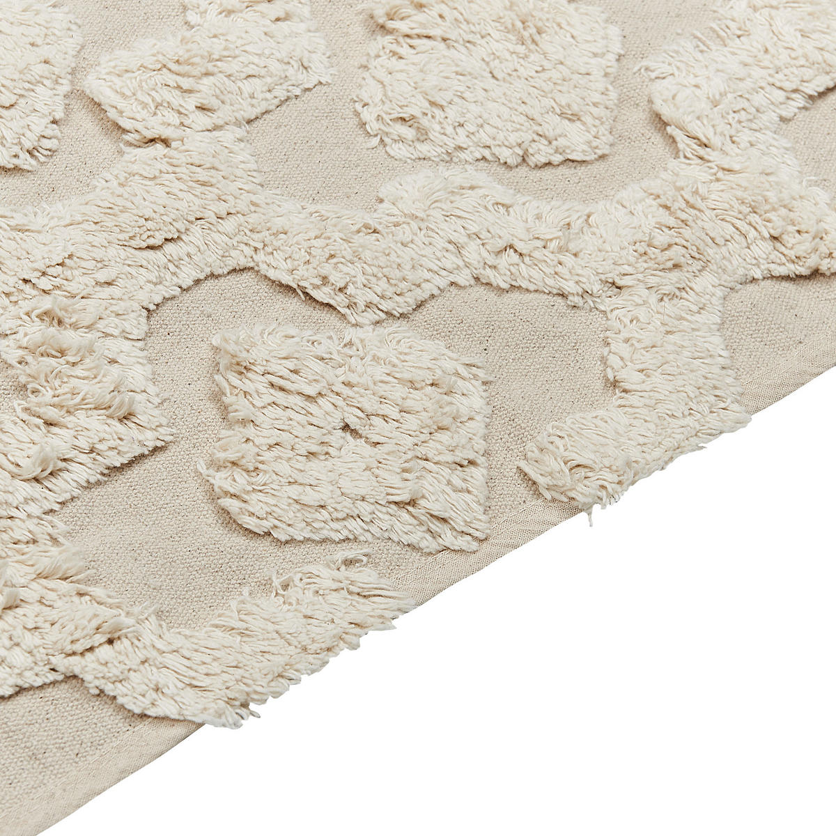 KURZFLOR-TEPPICH Aksaray 230/160 cm - Beige, Textil (160/230cm) - Beliani