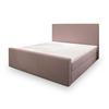 BOXBETT ALORIA 160x200 cm mit Matratze und Topper - Rosa - Rosa, Holz (160/200cm) - MASSENO