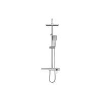 DUSCHSÄULE - 40 cm x 35.5 cm - Metall - Silberfarben JIZEO - Silberfarben, Metall (40/126/35.5cm) - Vente-Unique