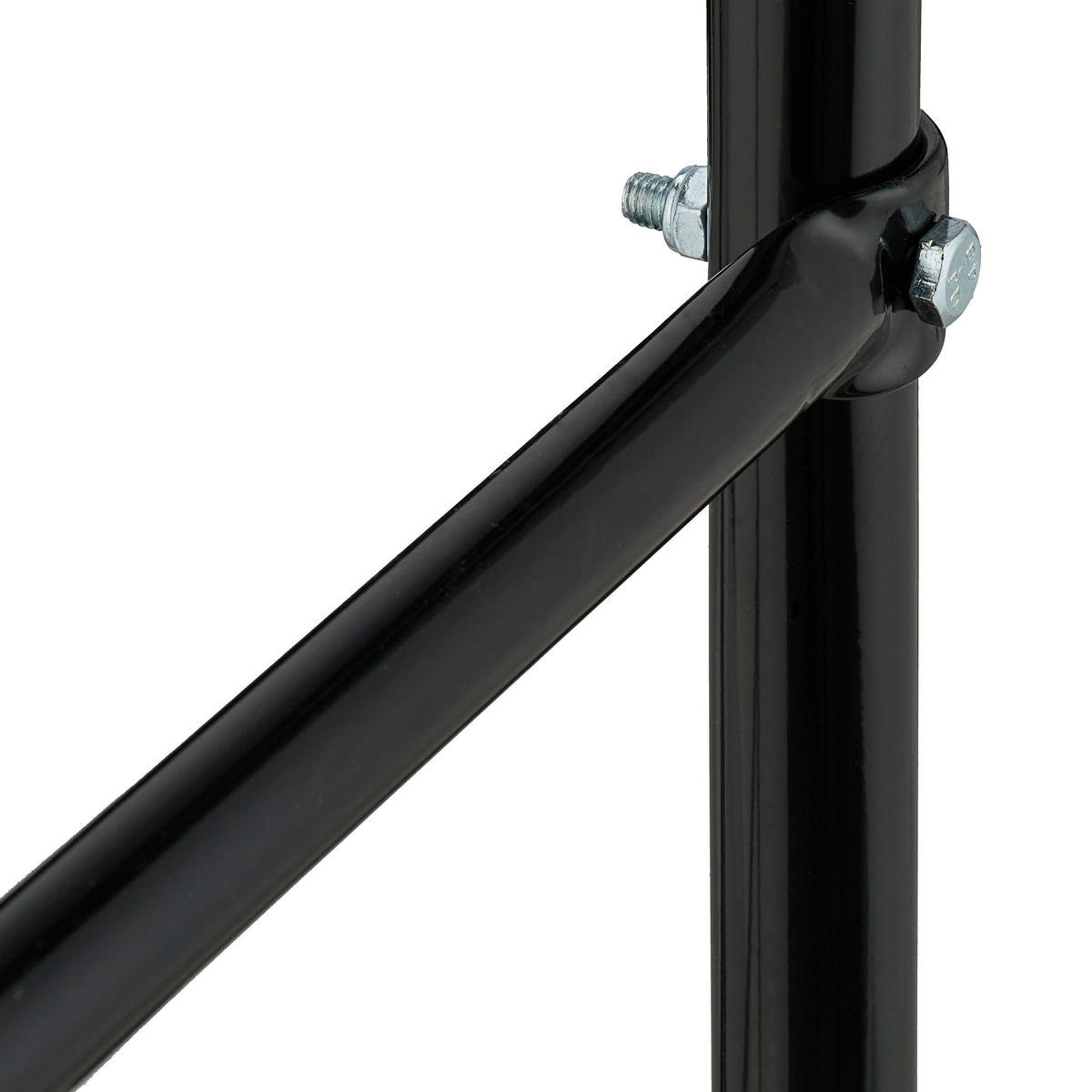 GETRÄNKEKISTENREGAL - Schwarz, Metall (50/116/34cm) - Relaxdays