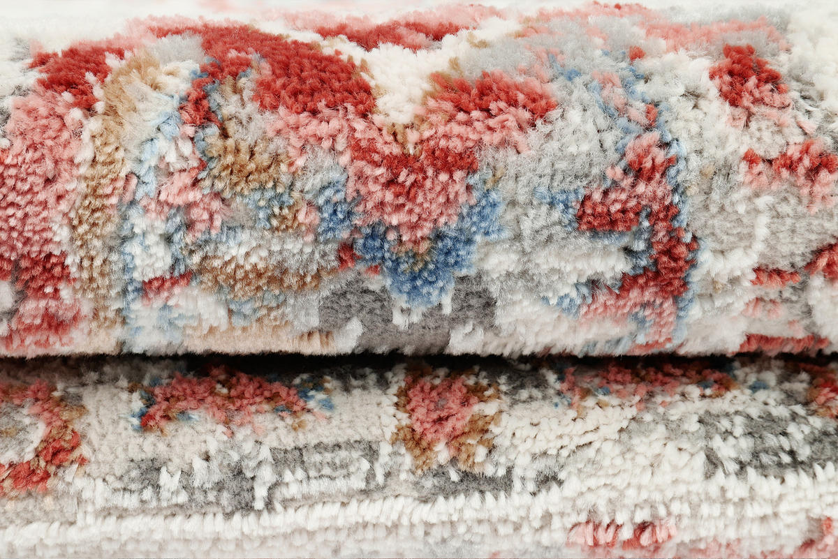 TEPPICH RETRO Weiß 180/250 cm - Weiß, Textil (180/250cm) - Tapiso