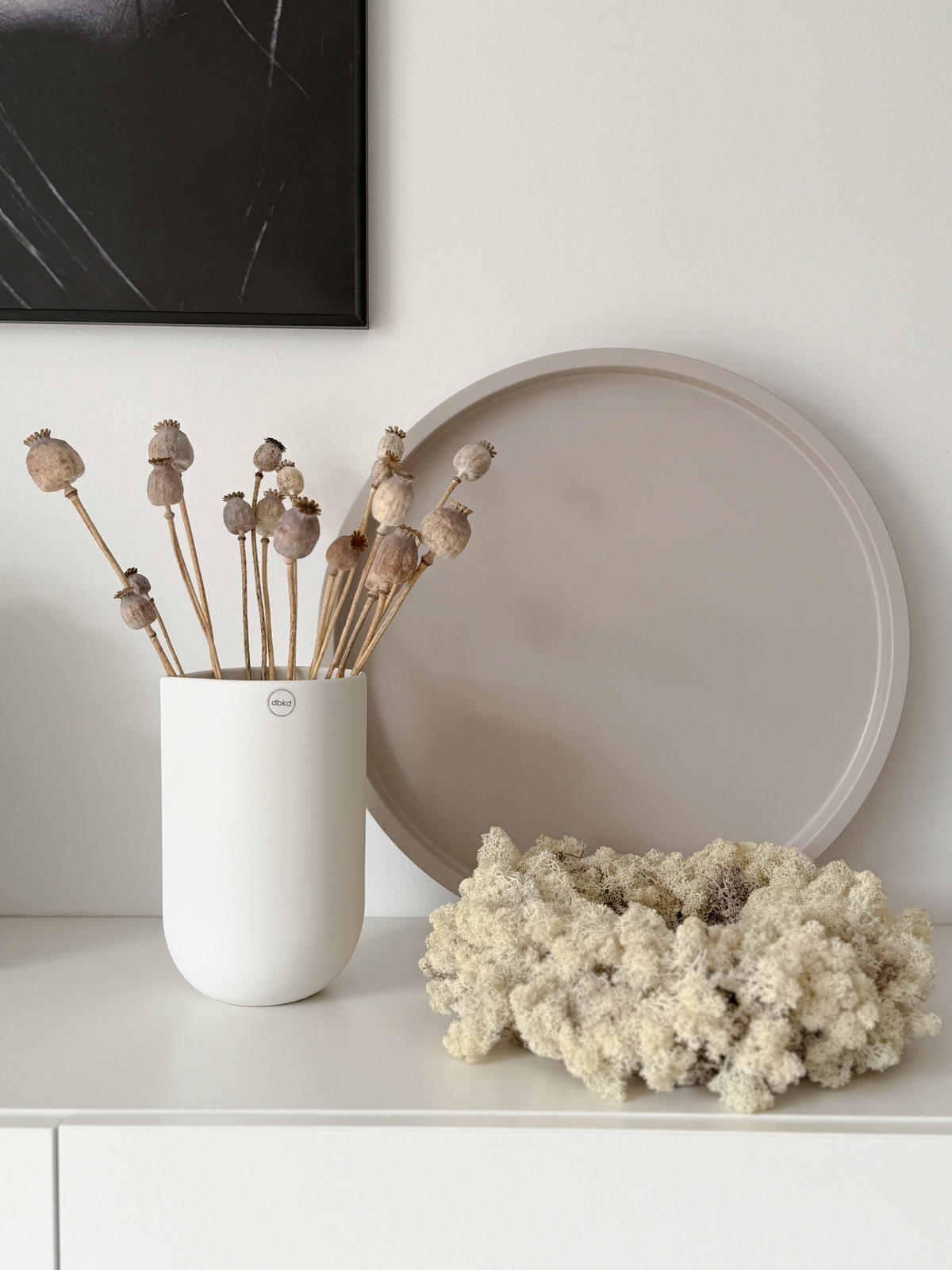 MOHNKAPSELN Giant (Papaver): Getrocknete Mohnkapseln als zeitlose Dekoration - natur / 5 Stiele / 30 cm - Beige, Naturmaterialien (30cm) - Lykke & You