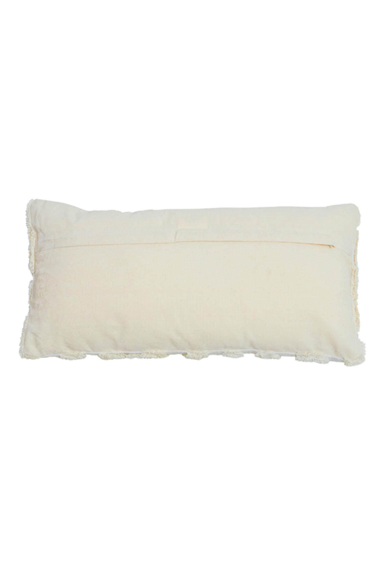 DEKOKISSEN Sarmi Weiß 60/30/10 cm - Weiß, Textil (30/60cm) - Light & Living
