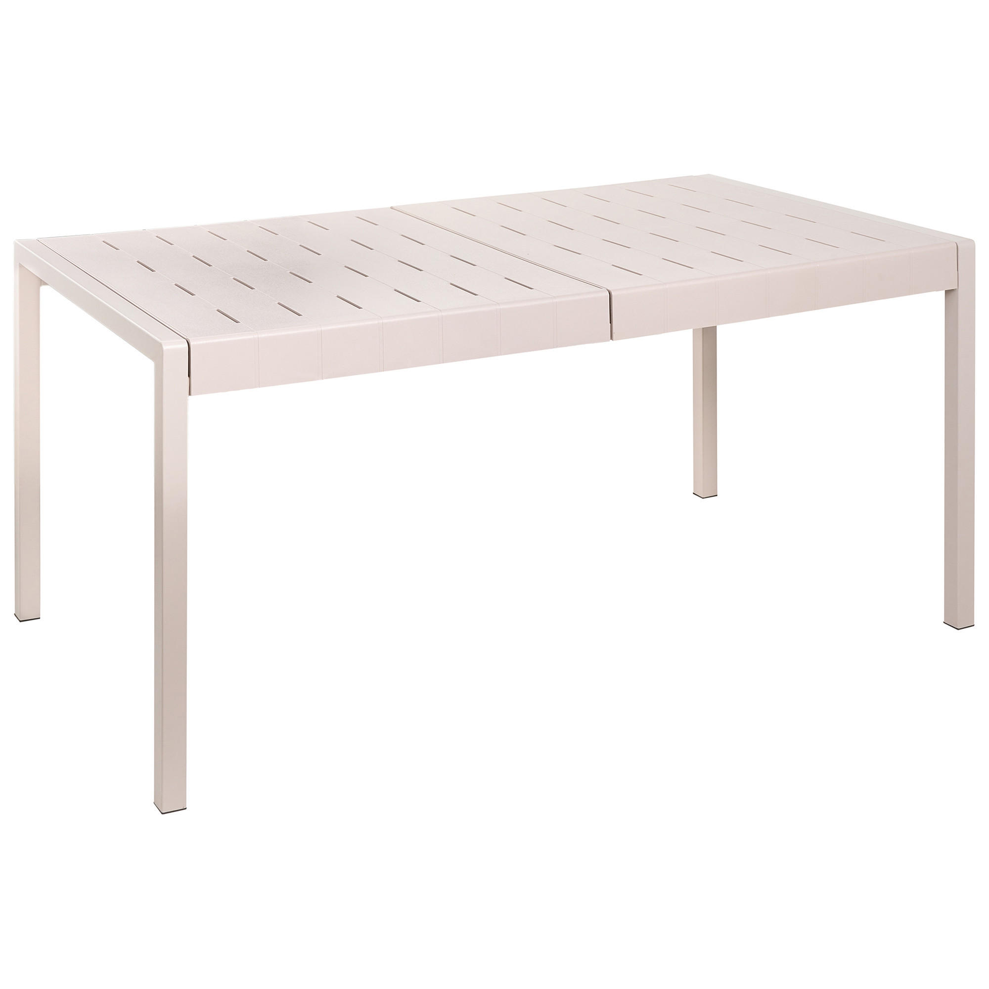 Beliani ZAHRADNÍ STŮL 154/84 cm Béžový Bartica