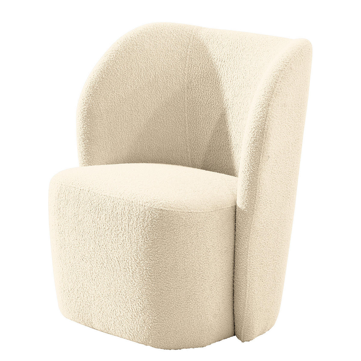 SESSEL - Beige/Schwarz, Kunststoff/Textil (75/78/49cm) - home24