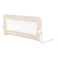 BETTSCHUTZGITTER I am safe 102 cm beige ab 18 Monaten, für Matratzen 12–20 cm, ohne Werkzeug montierbar - Beige, Metall (35/102cm) - Kikka boo