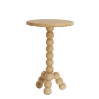 BEISTELLTISCH Veglio Natürlich 35/35/54 cm - Hellbraun, Holz (35/35/54cm) - Light & Living