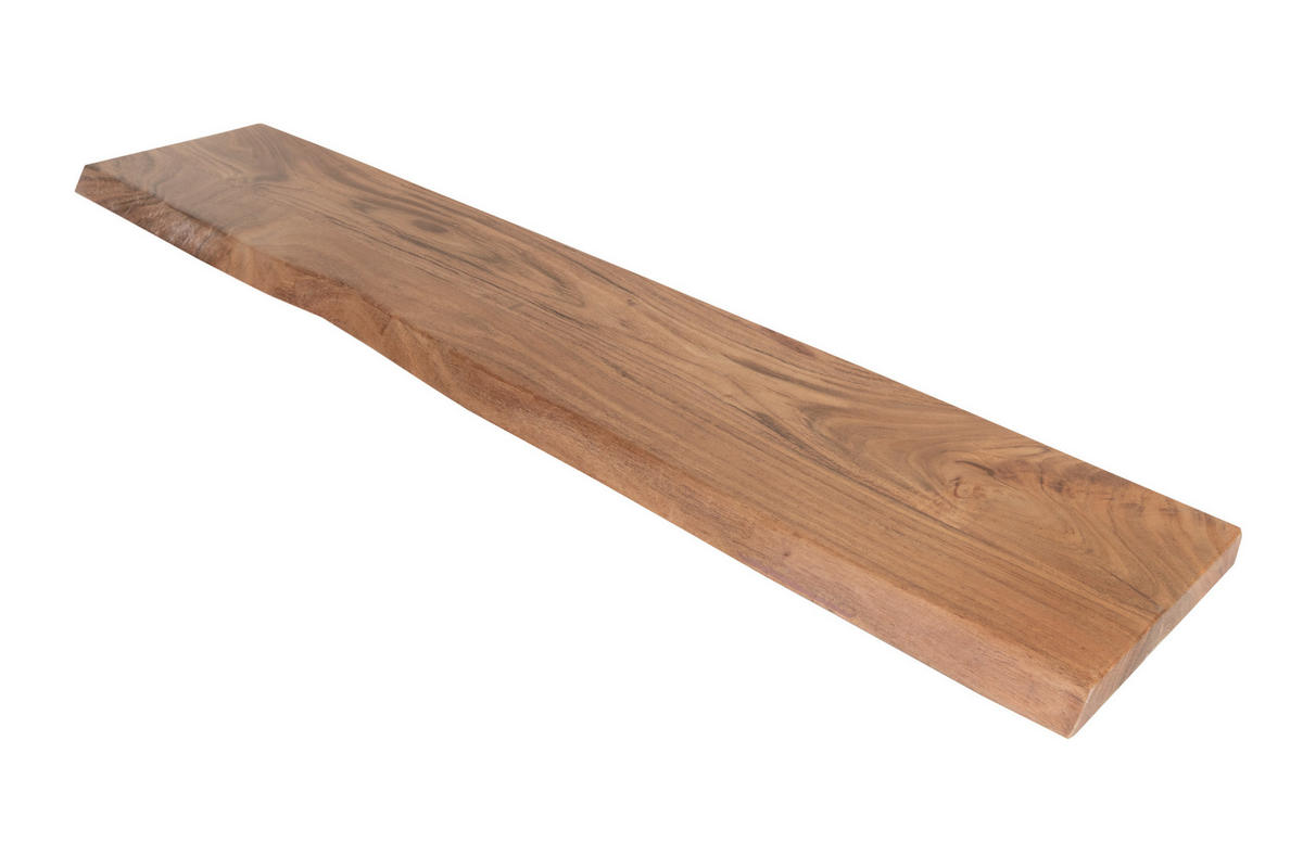 WANDREGAL AMANDA - Beige/Naturfarben, Holz (130/3/20cm) - SAM