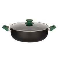 TOPF aus Aluminium 41,5/28/15 cm - Schwarz, Metall (28cm) - Kinvara