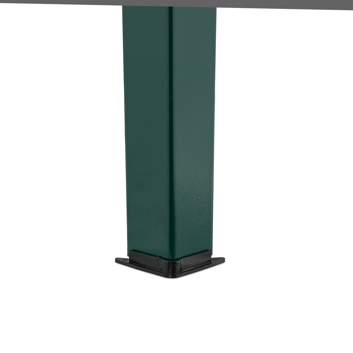 HOCHBEET - Dunkelgrün, Metall (85/80/40cm) - Relaxdays