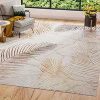 TEPPICH GOLDEN Creme Braun 250/300 cm - Braun, Kunststoff (250/300cm) - Tapiso