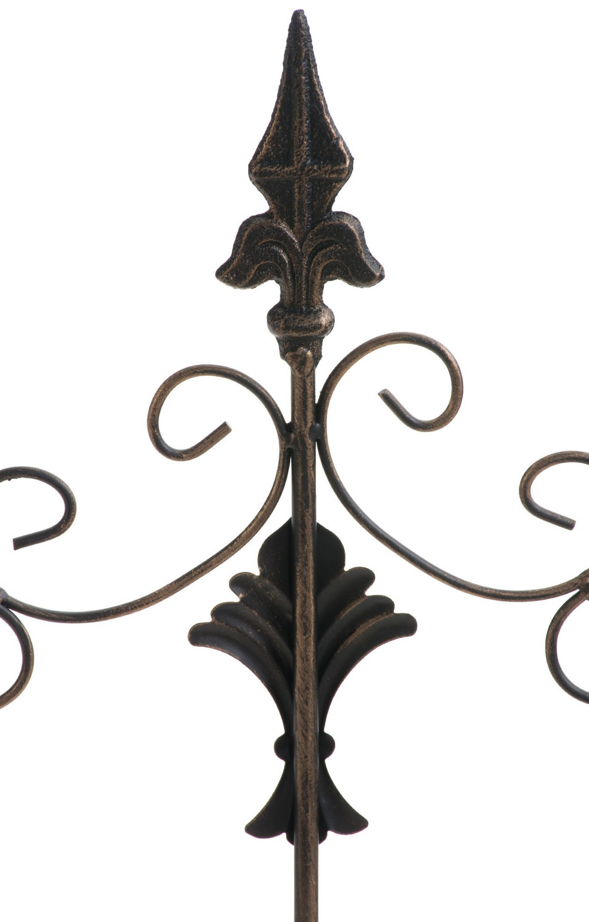 RANKGITTER Burg - 2er Set bronze - Braun, Metall (35/122/7cm) - TPFLiving