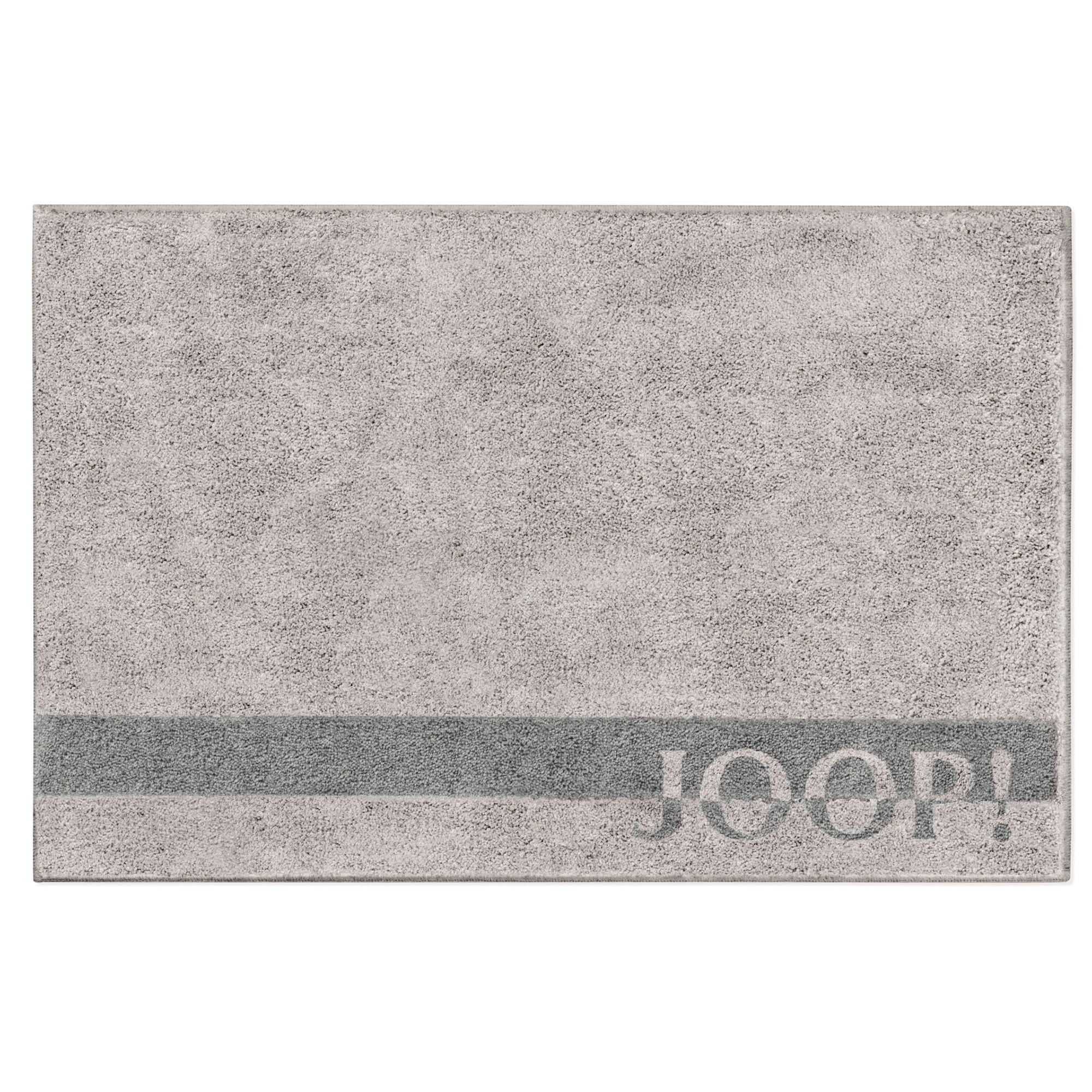 BADTEPPICHE LOGO STRIPES 141 PLATIN - 1515 - Grau, Textil (50/60cm) - Joop!