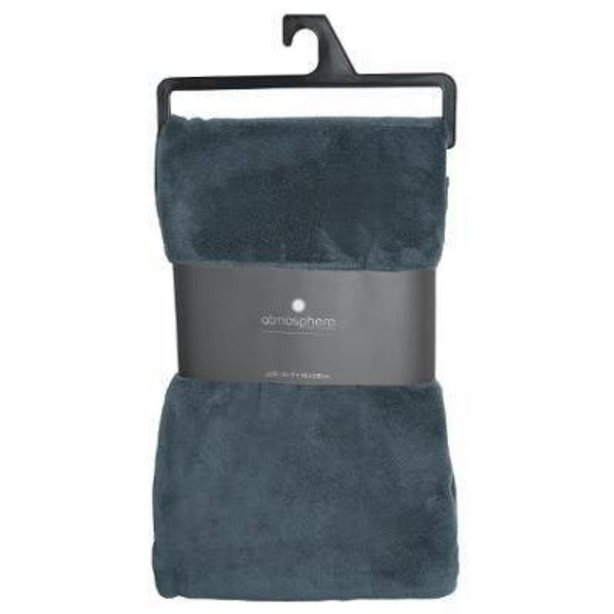 FLEECEDECKE 180 cm - Blau, Textil (180/230cm) - Atmosphera Createur d´interieur