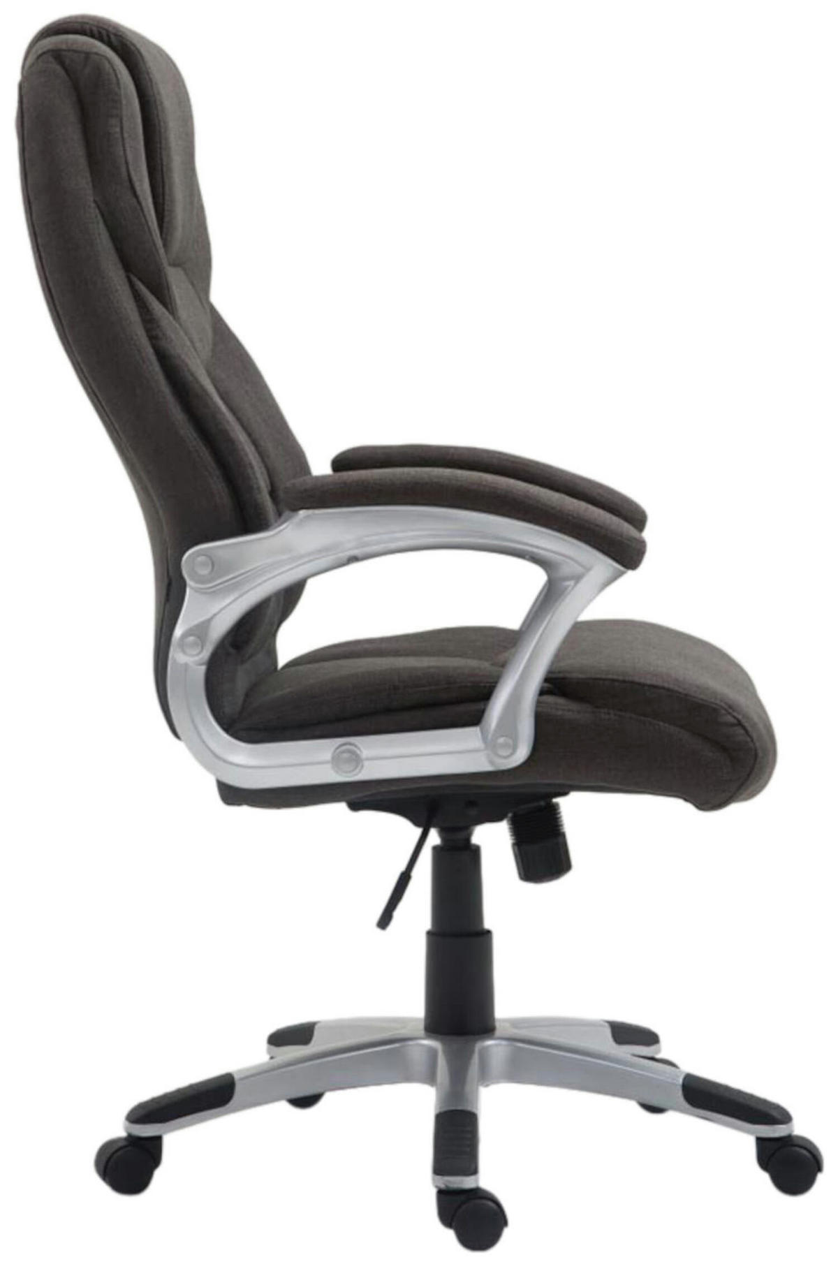 BÜROSTUHL Texum 2, Stoff Dunkelgrau - Dunkelgrau, Kunststoff/Textil (65/119/73cm) - TPFLiving