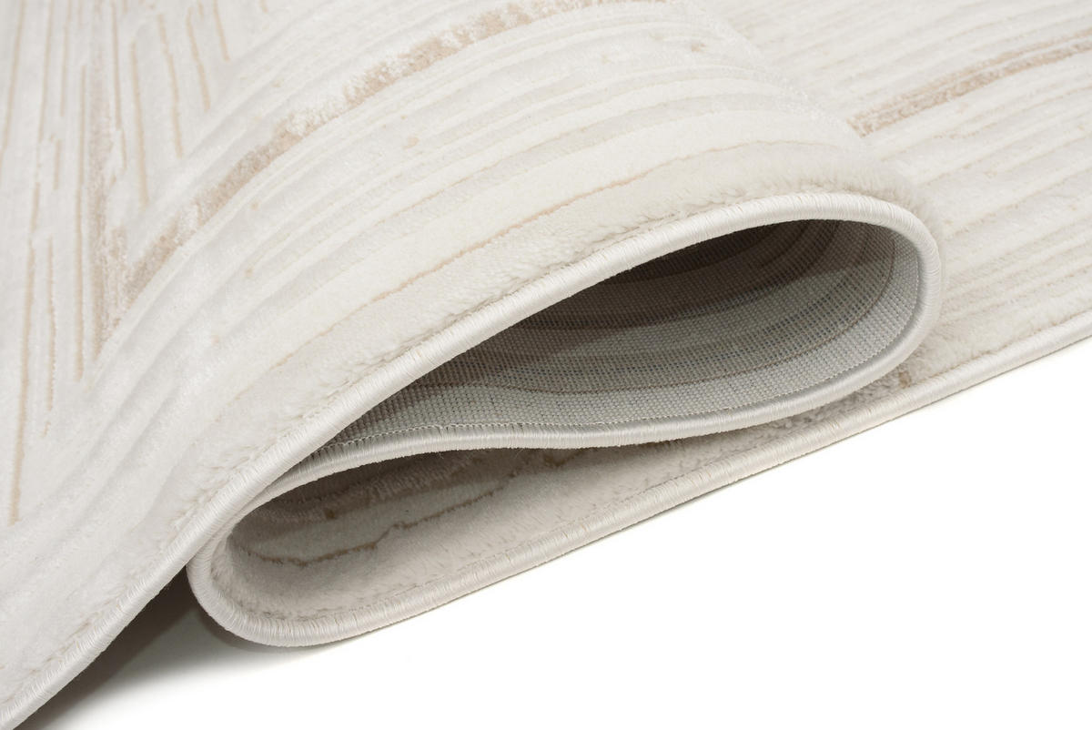 TEPPICH HERA Weiß 80/150 cm - Weiß, Textil (80/150cm) - Tapiso