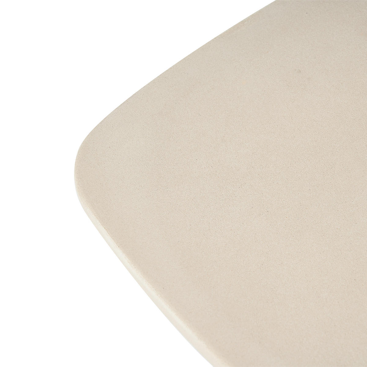 BEISTELLTISCH HORIZON aus Beton 40 x 40 x 50.8 cm - Creme, Naturmaterialien (40/40/50.8cm) - Elementi