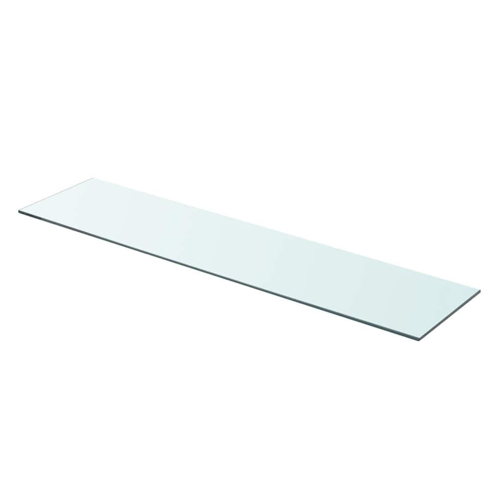 WANDBOARD 90/20/0,8 cm aus Glas Transparent - Transparent, Glas (90/0.8/20cm) - vidaXL