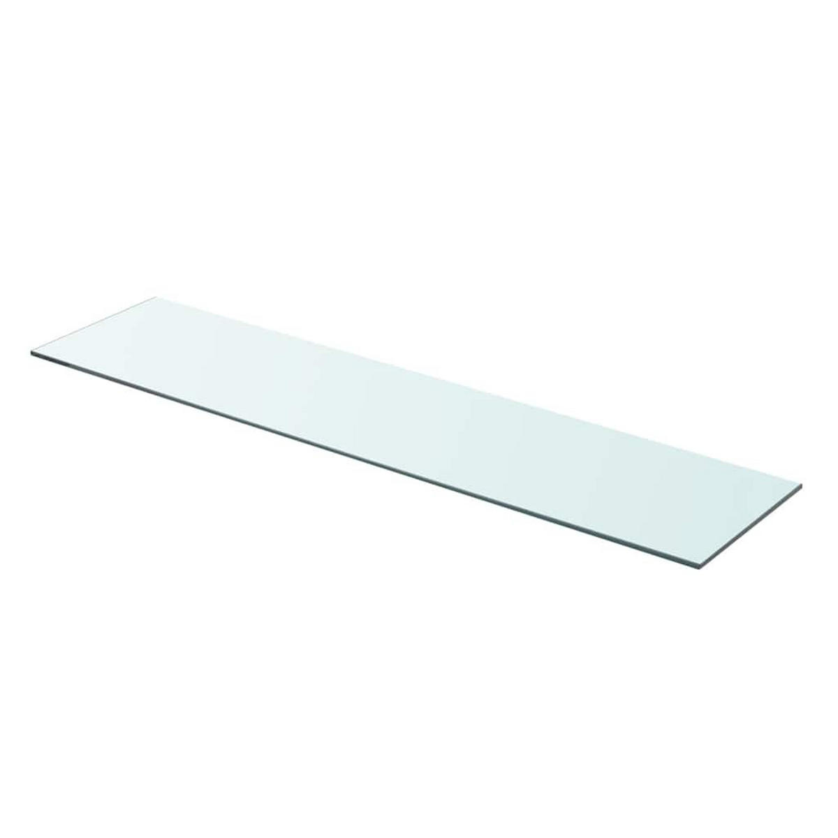 WANDBOARD 90/20/0,8 cm aus Glas Transparent - Transparent, Glas (90/0.8/20cm) - vidaXL