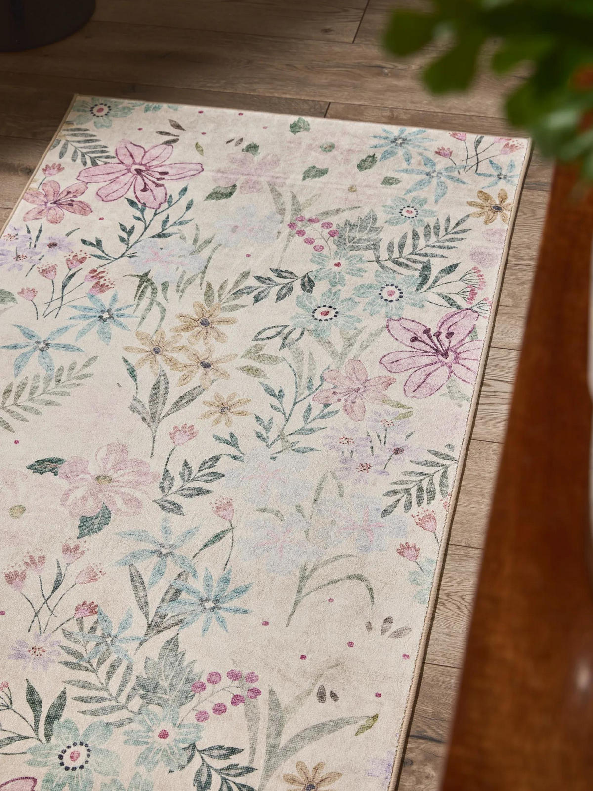 LÄUFER Milly waschbar Multicolor/Weiß 80/240 cm - Multicolor/Weiß, Kunststoff/Textil (80/240cm) - benuta