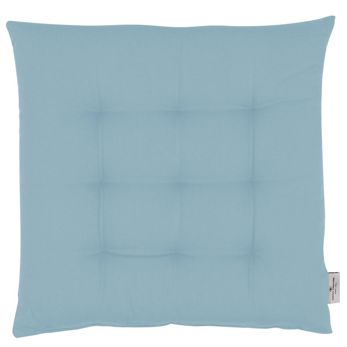 SITZKISSEN MIT 9 PUNKT-STEPPUNG DOVE - Mintgrün, Textil (40/40/5cm) - Tom Tailor