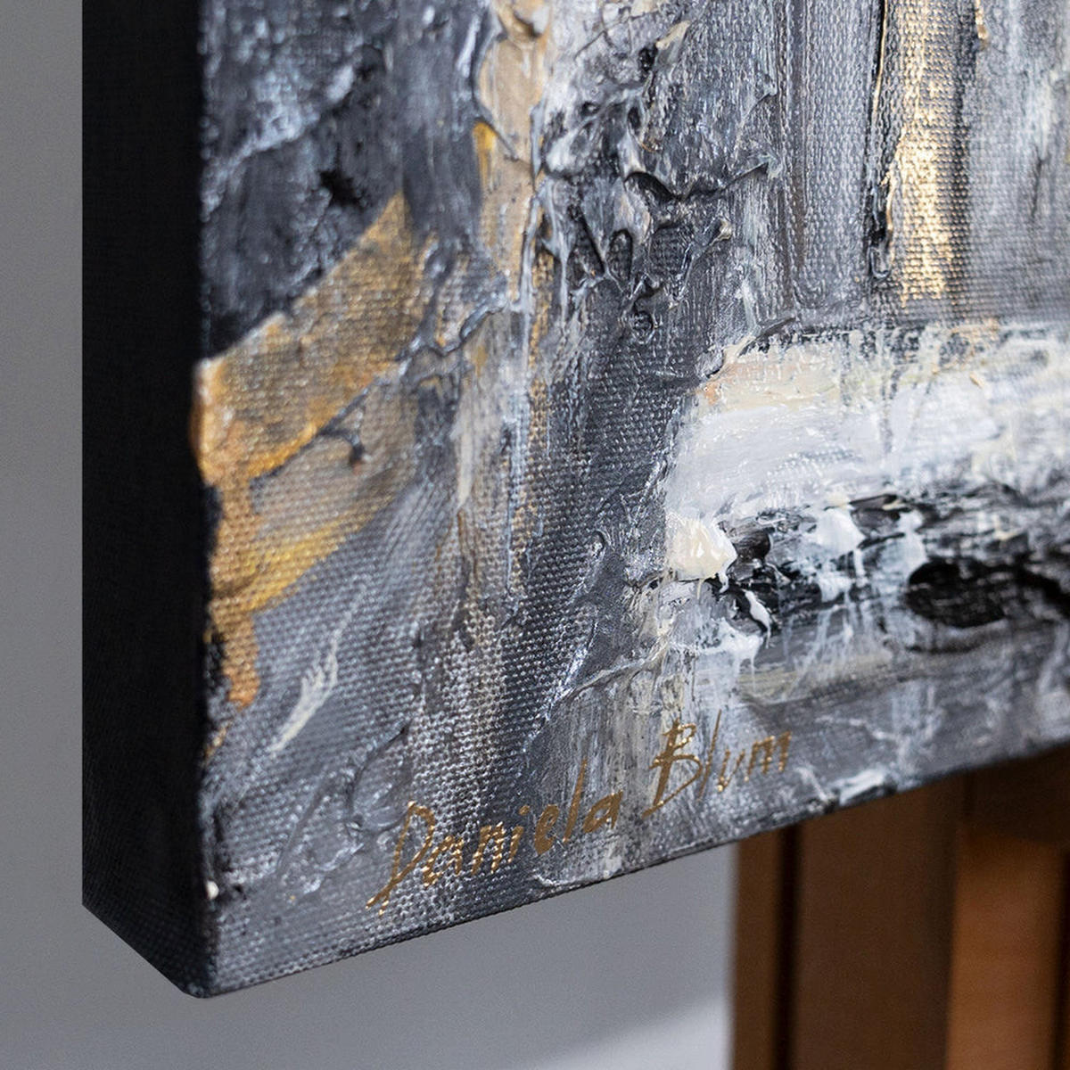 GEMÄLDE Kraft der Architektur auf Keilrahmen 115x50 cm - Multicolor, Holz (115/50cm) - YS-art gallery